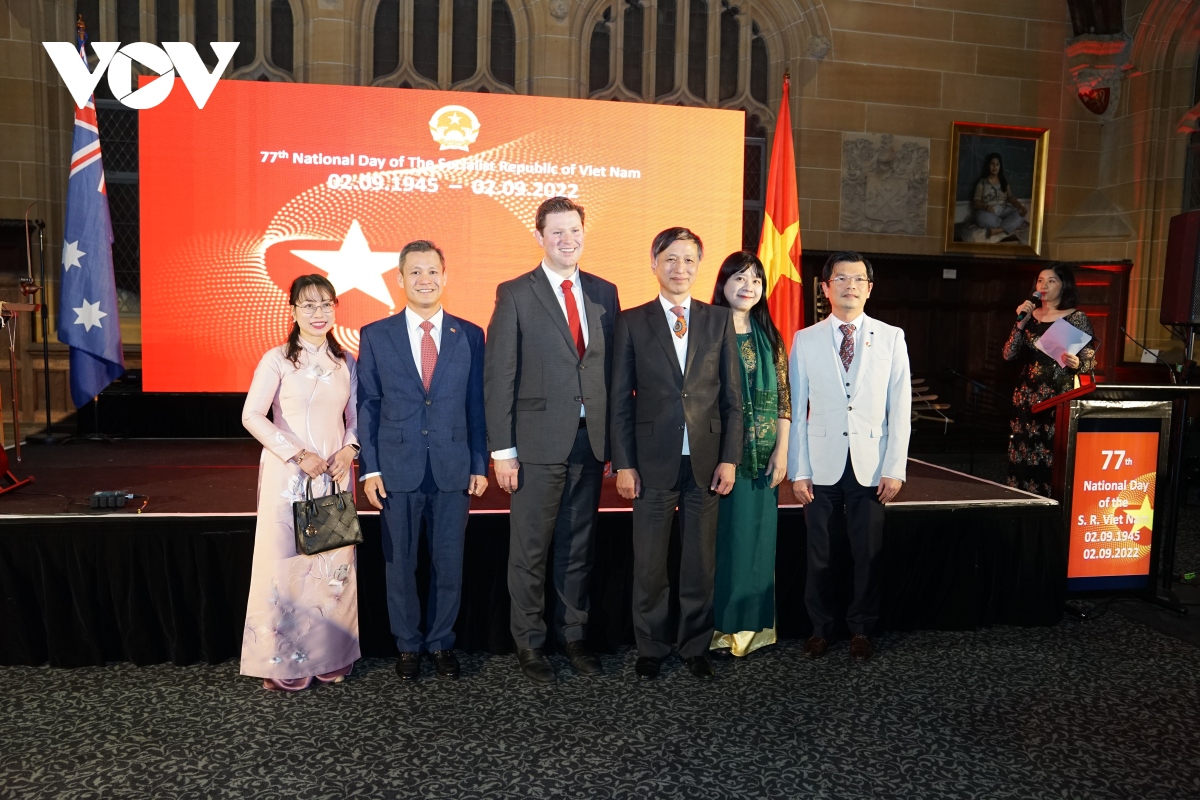 Tổng lãnh sự quán Việt Nam tại Sydney tổ chức lễ kỷ niệm 77 năm Quốc khánh